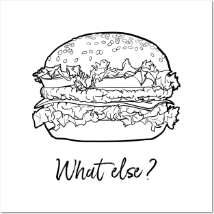 Hamburger… What else? Posters and Art